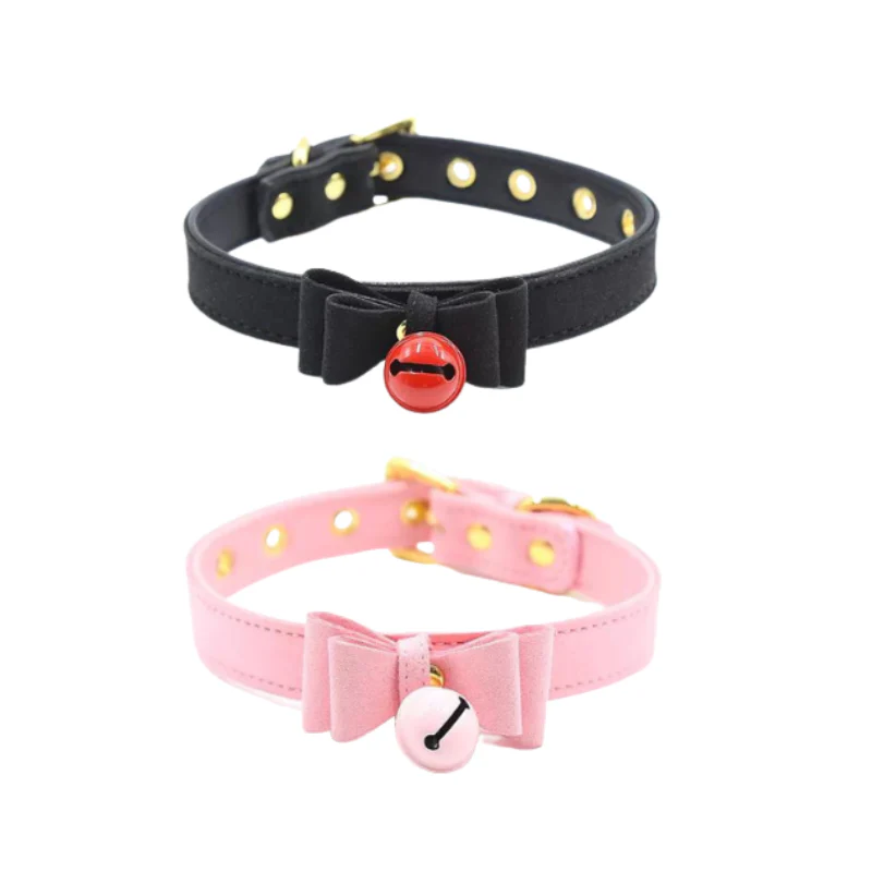 Cuckold Sissy Collar Set With Bell