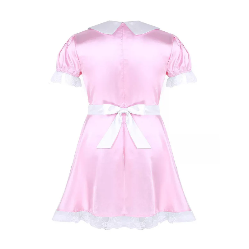 Sissy Cara: Pink French Maid Sissy Set (3 Piece Set) - Image 2