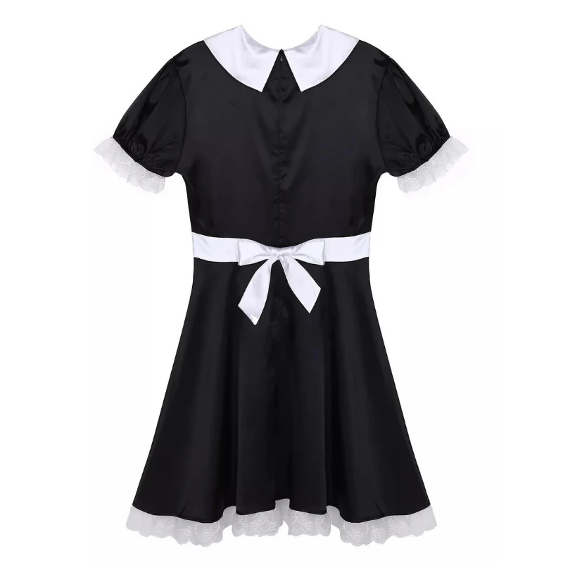 Sissy Melissa: Black French Maid Sissy Set (3 Piece Set) - Image 2