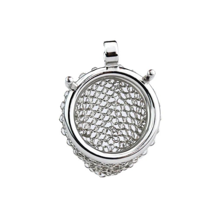 The Cuck Dungeon: Chainmail Steel Cock Cage - Image 2